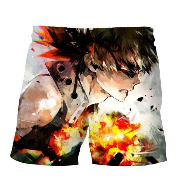 Short My Hero Academia Katsuki Nitroglycérine