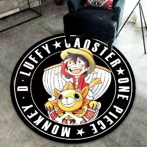 Tapis Rond One Piece  Luffy & Thousand Sunny 