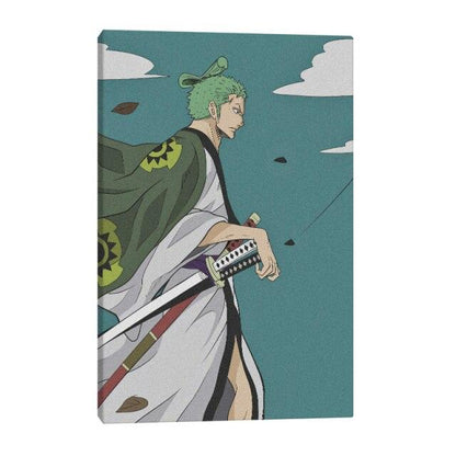 Tableau One Piece Zoro Wano