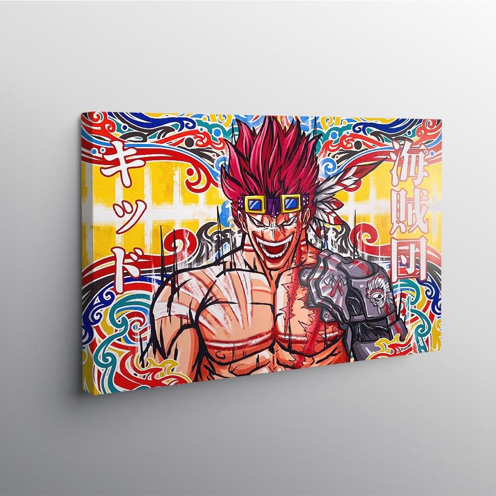 Tableau One Piece Eustass Captain Kid