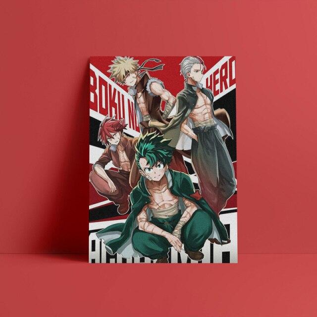 Tableau My Hero Academia Boku No Hero Academia