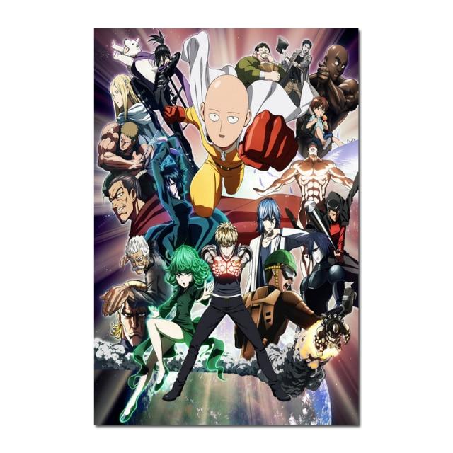 Tableau One Punch Man Association des héros 