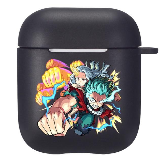 Coque Airpods My Hero Academia Izuku et Eri