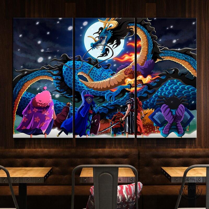 Tableau One Piece Kaido à Wano