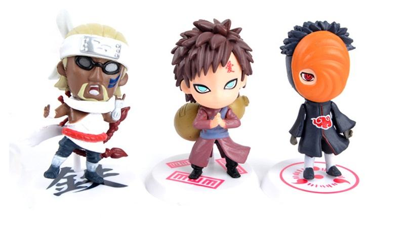 Figurines POP Killer Bee, Gaara & Tobi