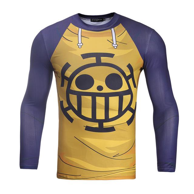 T-Shirt One Piece Compression Trafalgar Law