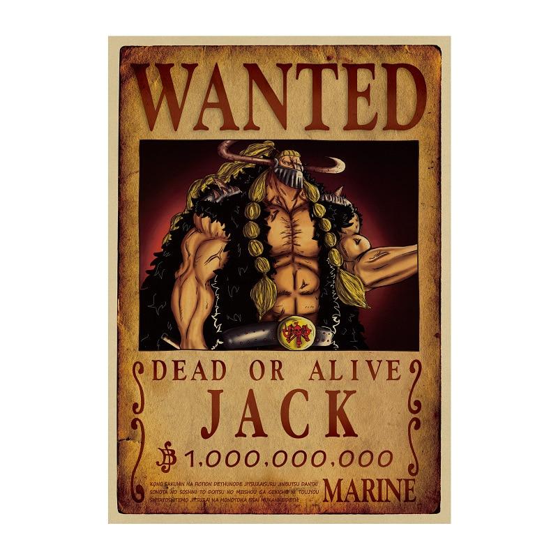 Poster Wanted Jack One Piece