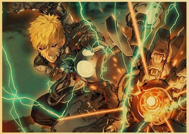 One Punch Man Genos Poster 