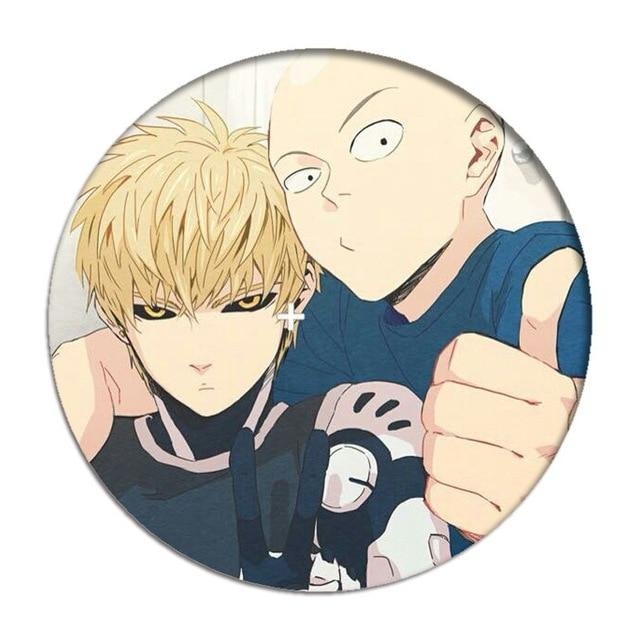 Pin's One Punch Man Genos et Saitama