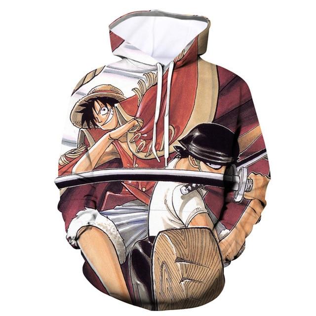 Sweat Monkey D. Luffy - Roronoa Zoro